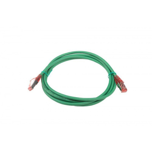 Патч-корд PC-LPM-STP-RJ45-RJ45-C5e-2M-LSZH-GN FTP экран. кат 5e 2м зел. Hyperline 230099