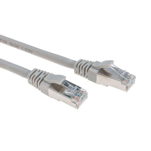 Патч-корд F/UTP CAT 6 RJ45-RJ45 26AWG LSZH сер. 5м Rexant 02-0210-5