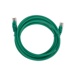 Патч-корд U/UTP CAT 6 RJ45-RJ45 26AWG LSZH зеленый 3м Rexant 02-0296-3