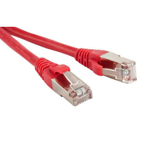 Патч-корд кат.5E F/UTP экранир. LSZH PC-LPM-STP-RJ45-RJ45-C5e-1.5M-LSZH-RD 1.5м красн. Hyperline 230094