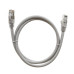 Патч-корд FTP 6 4х2 24AWG (7х0.2мм) Cu LSZH 1м сер. SUPRLAN 10-0706