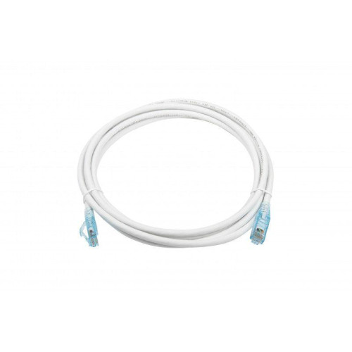 Патч-корд PC-LPM-UTP-RJ45-RJ45-C6-3M-LSZH-WH U/UTP кат.6 LSZH 3м бел. Hyperline 230268