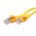 Патч-корд UTP 5e 4х2 26AWG (7х0.16мм) Cu LSZH 3м желт. SUPRLAN 10-0164