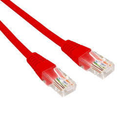 Патч-корд U/UTP CAT 6 RJ45-RJ45 26AWG LSZH красн. 0.3м Rexant 02-0293-03