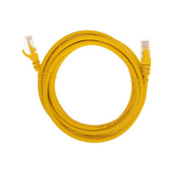 Патч-корд U/UTP CAT 6 RJ45-RJ45 26AWG LSZH желт. 3м Rexant 02-0295-3