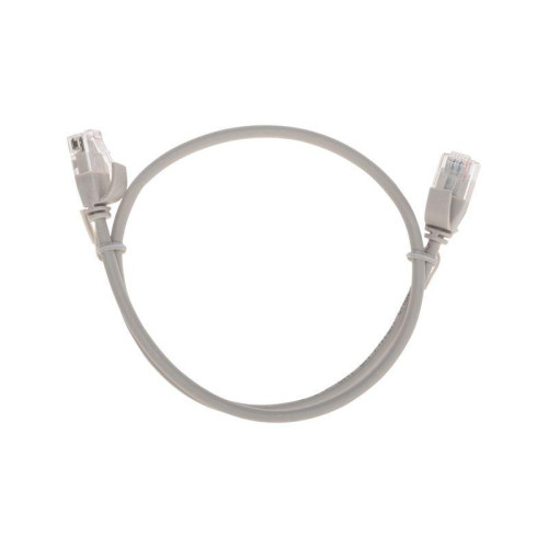 Патч-корд U/UTP CAT 6A (10G) RJ45-RJ45 28AWG LSZH сер. 0.5м Rexant 02-0380-05