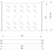Полка выдвижная JE05-1000 19дюйм для шкафов и стоек Г=1000мм Cabeus 7149c