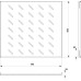 Полка 19дюйм SH-J018-FC-800m Г=600мм перфор. для напольных шкафов Г=800мм Cabeus 7166c