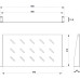 Полка консольная перфорированная SH-J017-1U-315-BK 19дюйм 1U Г=315мм RAL 9004 черн. Cabeus 8626c