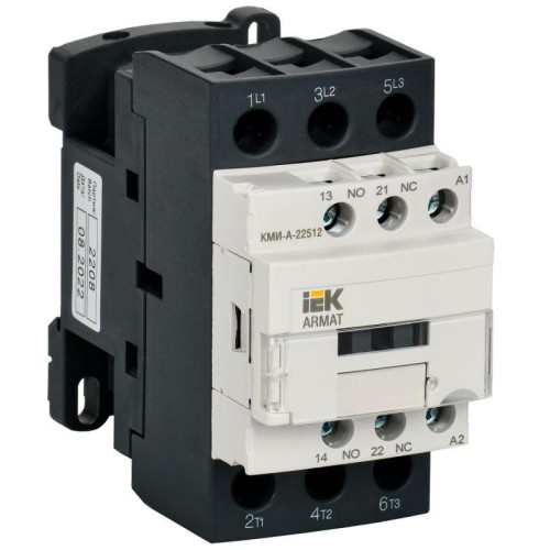 Контактор КМИ-А-22512 LC1D 25А кат. 36В AC 1НО+1НЗ AC-3 IEK AR-ACC-21-025-036-11