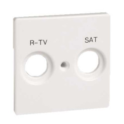 Накладка розетки R-TV+SAT Simon82 алюм. 82097-33