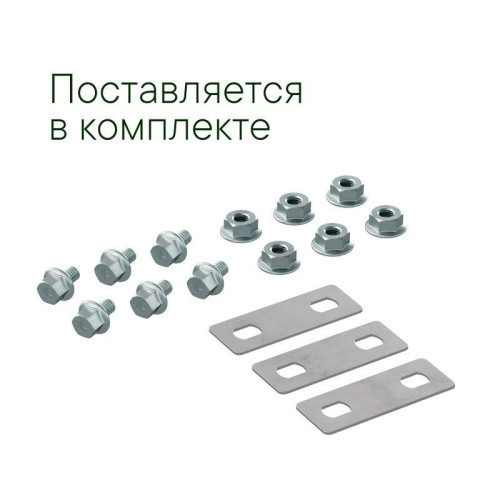 Крышка на Ответвитель Т осн.300 R=300мм в компл. с крепежн. элемент. и соединения пластинами гор. цинк DKC LK0303KHDZ