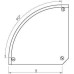 Крышка для угла горизонтального 90град. осн.100 DFB 90 100 DD OBO 7130511