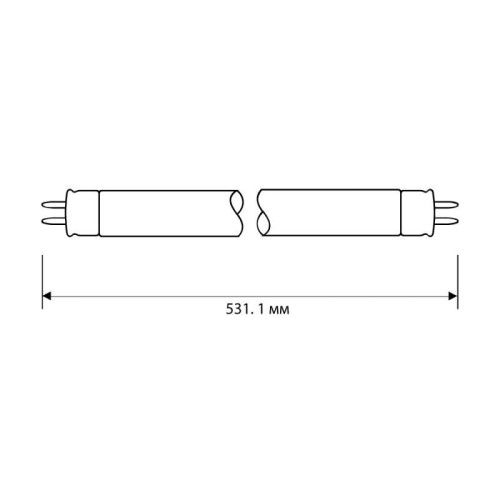 Лампа люминесцентная FT5-13W/33-G5 13Вт T5 4200К G5 Camelion 5872