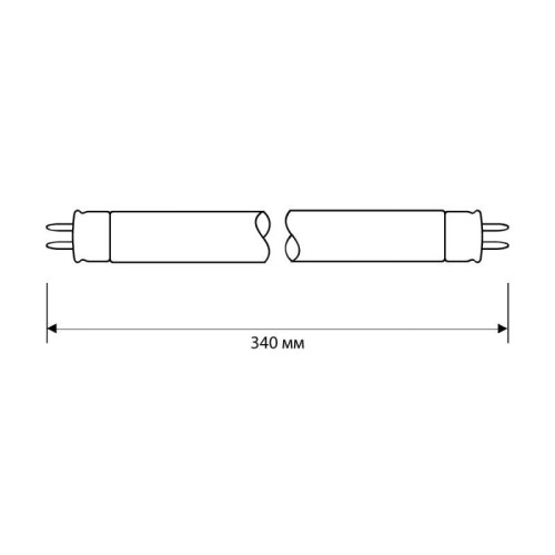 Лампа люминесцентная FT4-8W/54 8Вт T4 6500К G5 Camelion 3370