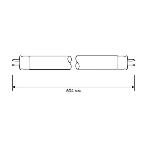 Лампа люминесцентная FT8-18W/54 18Вт T8 6500К G13 Camelion 3005