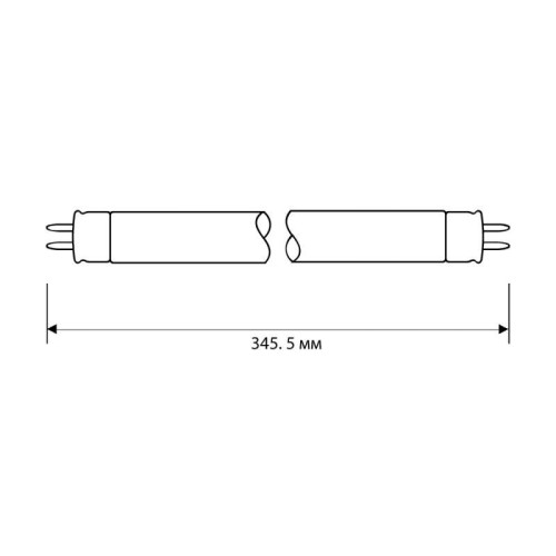 Лампа люминесцентная FT8-10W/54 10Вт T8 6500К G13 Camelion 3006