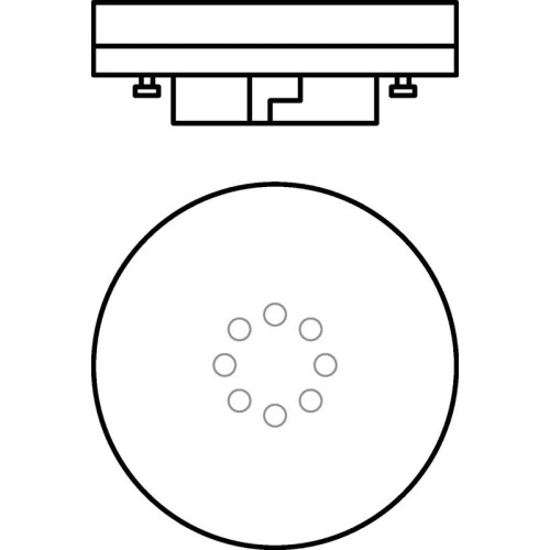 Лампа светодиодная LED Value LVGX5360 8SW/865 8Вт GX53 230В 2х5 RU (уп.5шт) OSRAM 4058075584297