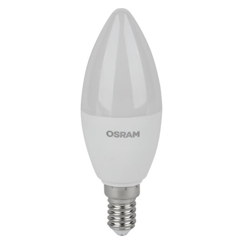 Лампа светодиодная LED Value LVCLB60 7SW/865 7Вт свеча матовая E14 230В 2х5 RU (уп.5шт) OSRAM 4058075577985