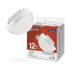 Лампа светодиодная LED-GX53SF-VC 12Вт 230В 4000К 1200лм IN HOME 4690612054575