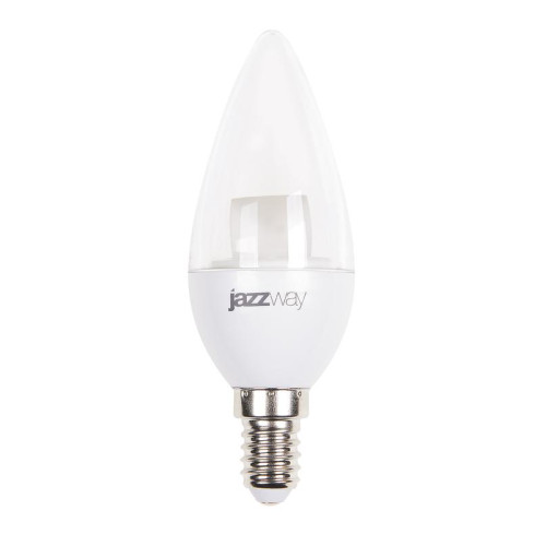 Лампа светодиодная PLED-SP 7Вт C37 свеча 4000К нейтр. бел. E14 540лм 230В clear CL JazzWay 2853127