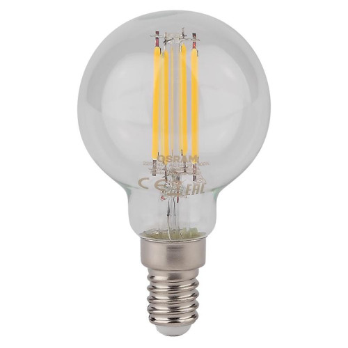 Лампа светодиодная филаментная LS CL P60D 5W/827 FIL E14 230В OSRAM 4058075230415