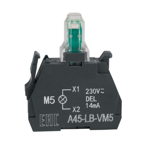 Блок световой OptiSignal D22 A45-LB-VM5 желт. 230-240VAC ZBVM5 КЭАЗ 332210