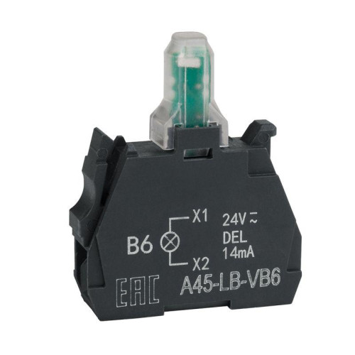 Блок световой OptiSignal D22 A45-LB-VB6 син. 24VACDC ZBVB6 КЭАЗ 332205