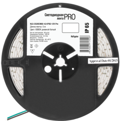 Лента светодиодная 71 702 NLS-3528CW60-4.8-IP65-12V-Pro R5 4.8Вт/м (уп.5м) Navigator 71702