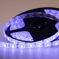 Лента светодиодная SMD 5050 14.4Вт/м 60LED/м 12В IP65 син. (уп.5м) Lamper 141-493