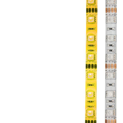 Лента светодиодная SMD5050 14.4Вт/м 60LED/м 12В IP65 желт. (уп.5м) Lamper 141-492