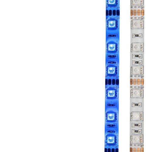 Лента светодиодная SMD 5050 14.4Вт/м 60LED/м 12В IP65 син. (уп.5м) Lamper 141-493