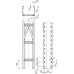 Лоток лестничный 200х160 L6000 сталь 2мм WKLG 1620 FT OBO 6227120