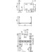 Лоток лестничный 600х110 L6000 сталь 1.5мм LG 116 VS 6 FT гор. оцинк. OBO 6216477