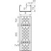 Лоток листовой перфорированный 600х110 L6000 сталь 2мм WKSG 160 FT OBO 6098157