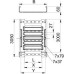 Лоток листовой перфорированный 500х60 L3050 сталь 1.5мм SKSM 650 FS OBO 6059466