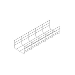 Лоток проволочный 100х100 L3000 сталь 4мм PL100-100-3000 оцинк. КМ LO0667