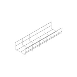 Лоток проволочный 600х85 L3000 сталь 4мм PL85-600-3000 оцинк. КМ LO0312