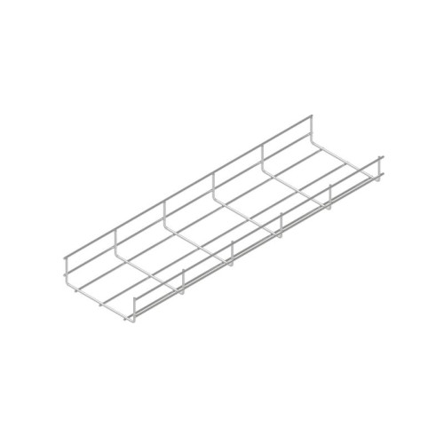 Лоток проволочный 400х50 L3000 сталь 4мм PL50-400-3000 оцинк. КМ LO26659