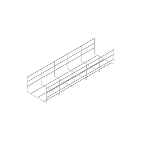 Лоток проволочный 500х100 L3000 сталь 5мм PL100-500-5-3000 оцинк. КМ LO5000