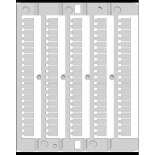 Табличка маркировочная отпечат. CNU/8/666/100/ 6 (уп.500шт) DKC ZN8666