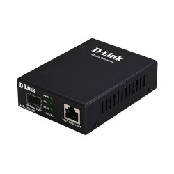 Медиаконвертер DMC-G01LC/C1A с 1 портом 100/1000Base-T и 1 портом 1000Base-X SFP D-link 1270343