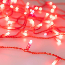 Гирлянда светодиодная ARD-STRING-CLASSIC-10000-RED-100LED-MILK-FLASH Red230В 7Вт IP65 Ardecoled 031195