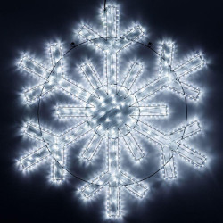 Фигура ARD-SNOWFLAKE-M11-1250x1200-604LED White (230В 36.5Вт) (IP65) Ardecoled 034260