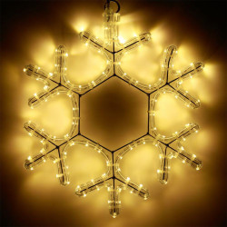 Фигура ARD-SNOWFLAKE-M7-450x375-108LED Warm (230В 6.5Вт) (IP65) Ardecoled 025315