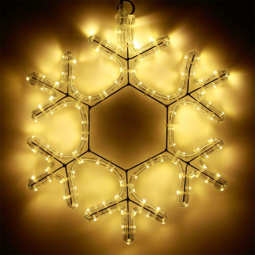 Фигура ARD-SNOWFLAKE-M7-450x375-108LED Warm (230В 6.5Вт) (IP65) Ardecoled 025315