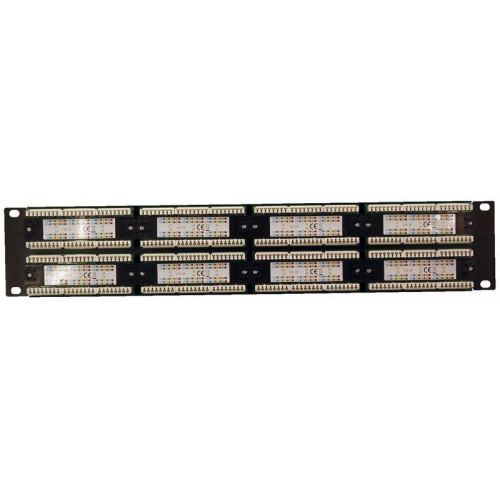 Патч-панель 19дюйм 2U 48 портов RJ-45 CAT 5e Rexant 04-0022