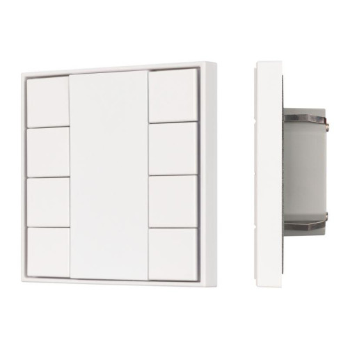 Панель кнопочная KNX-301-22-8-SH-IN White (BUS Frame) (IP20 пластик) INTELLIGENT ARLIGHT 037723