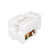 Модуль Keystone Jack RJ45 (8P8C) UTP кат.5E инструментал. бел. SUPRLAN 10-0313