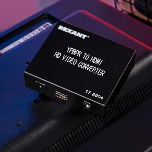 Конвертер YPbPr+SPDIF/Toslink на HDMI Rexant 17-6904